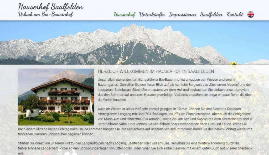 Hauserhof Saalfelden