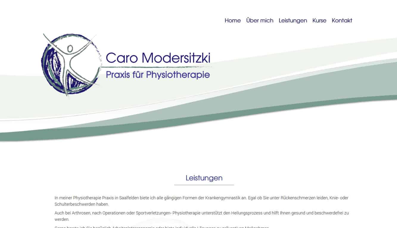 Caro Modersitzki Pfysiotherapie